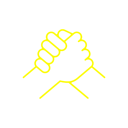 Icon of a hands